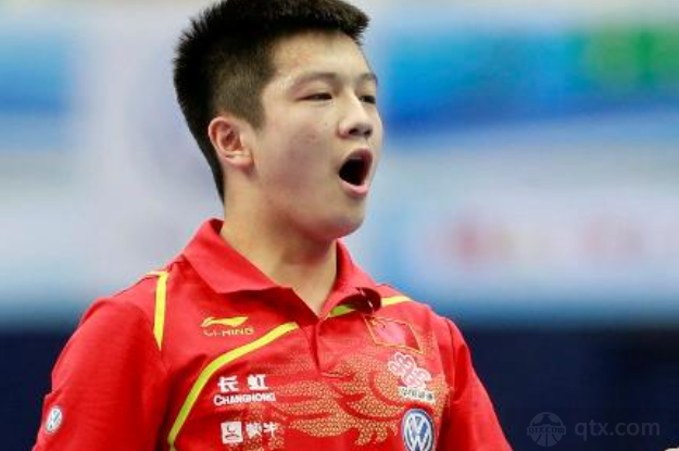 中国男子乒乓球队员樊振东